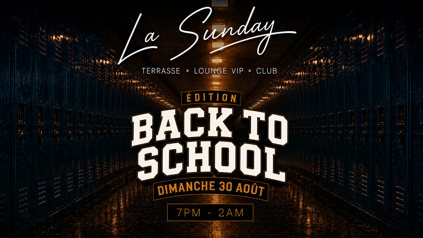 LA SUNDAY - BACK TO SCHOOL